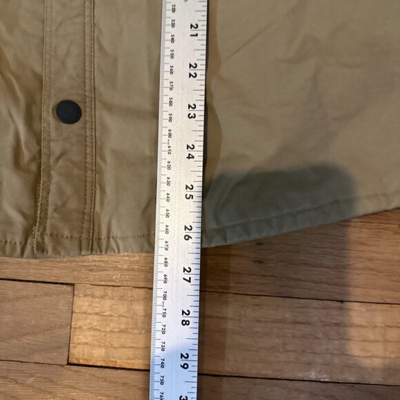 Eddie Bauer Men's Snap Button jacket Southwestern Fleece Lined Size L Tan - Picture 12 of 12